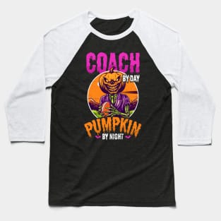 Halloween Coach Shirt | Coach Day Pumpkin Night Football Baseball T-Shirt